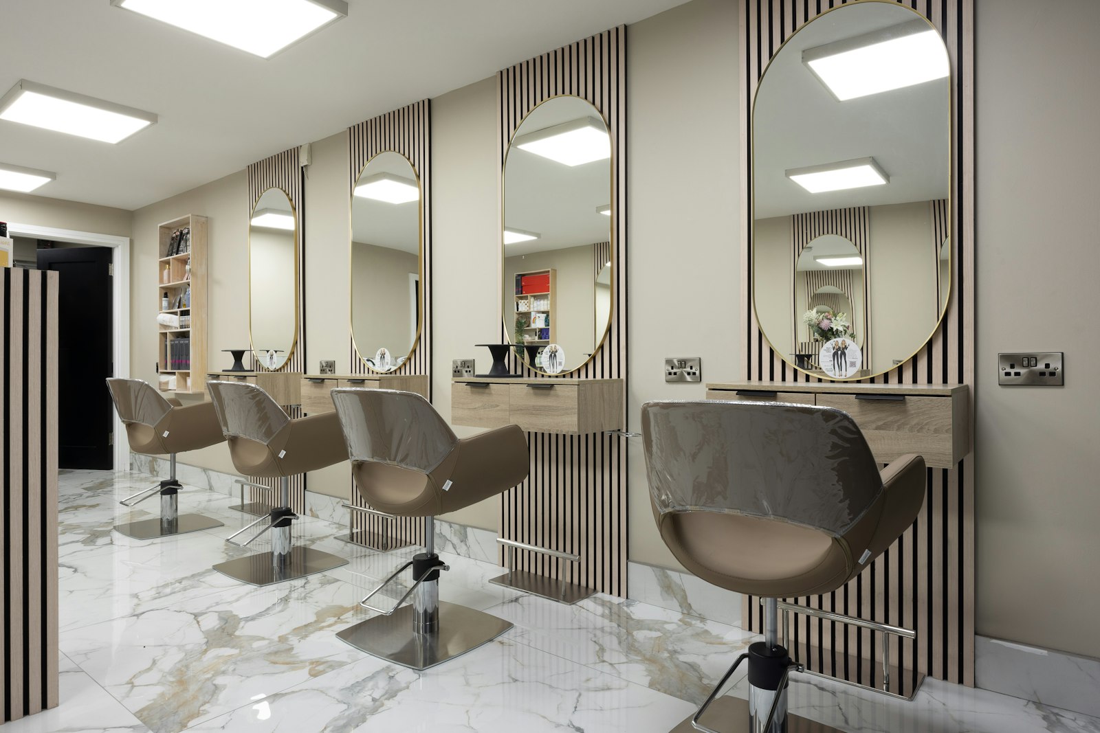 Styling mirrors and chairs